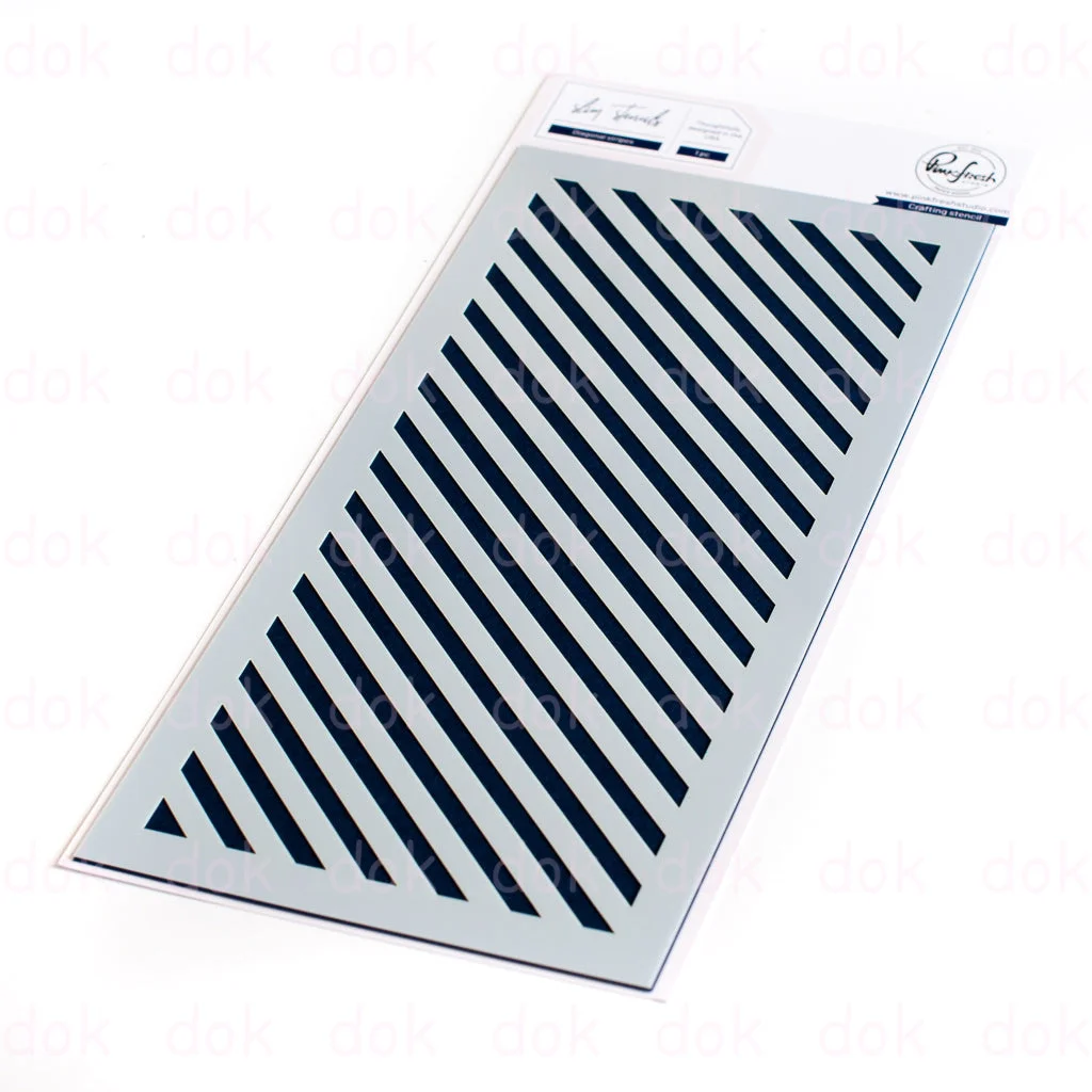 

Diagonal Stripe Stencil 2022 Arrival New DIY Metal Cutting Stencil Diary Scrapbooking Easter Craft Engraving Making Stencil
