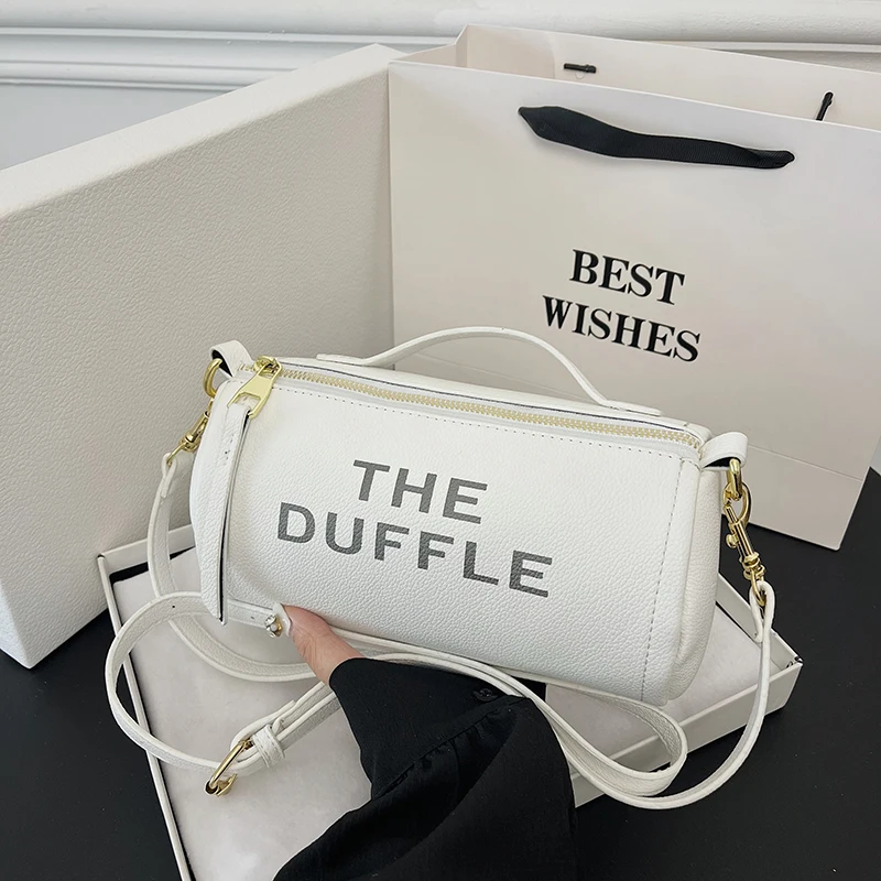 Elegant Textured Leather Crossbody Bag For Women Stylish Commuter Purse With Adjustable Chain And Charm lady messenger bag
