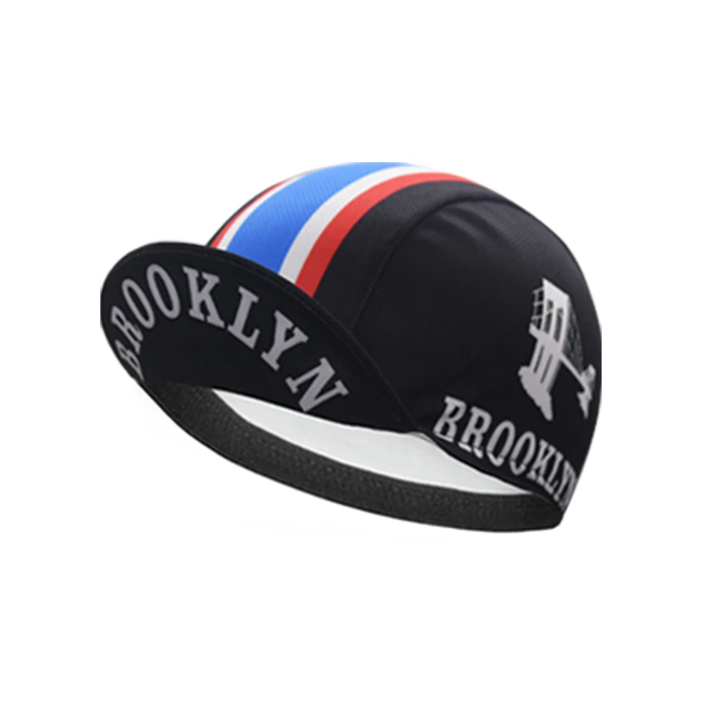 BROOKLYN Classic  Retro Cycling Caps Bicycle Quick Dry Sports Hats Summer Cap 2