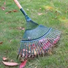 Realmote Rake 22 Toothed Rake Dead Leaf Rake Steel Wire Garden Gardening Tools Agriculture 1