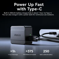 ​Ulanzi SL01/SL02 Spark Lite Camera Flash Portable Camera Flash Single-pin Design for Sony FUJIFILM Canon Olympus Pentax Pentaxs 5