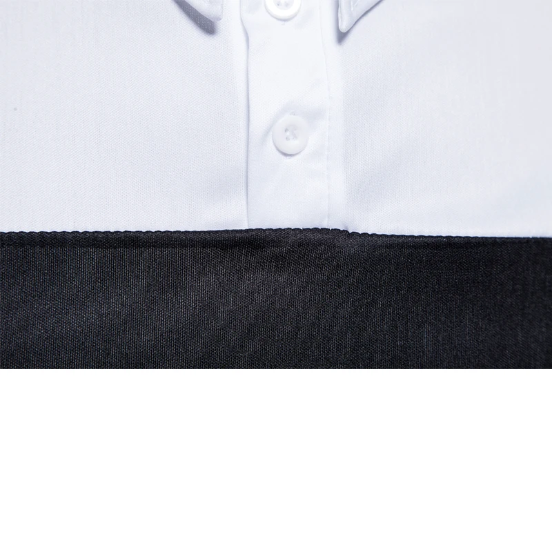 S8906b3a4dd1d46088555c908a2a42ca1V Spring Autumn Men's Polo Shirts Long Sleeve Business Casual Tops Lapel Pullover T-Shirts