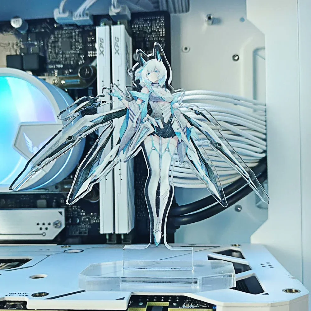 DIY ROG RO 스탠딩 피규어, 게이머 캐비닛 Helios 케이스 신념 장식품 컴퓨터 장식 액세서리