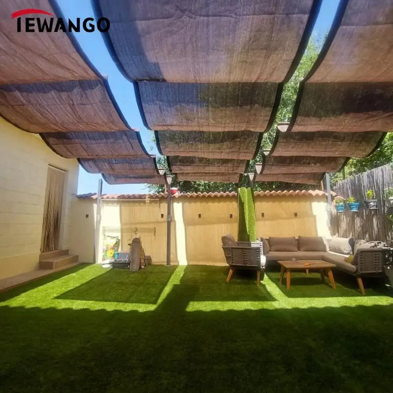 retractable pool shade
