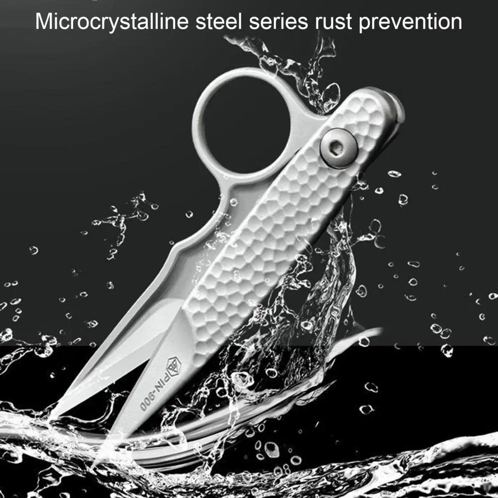 11.7cm Stainless Steel Tailor Scissors Sharp Multipurpose Sewing Embroidery Faux Leather Craft Fabric Cutting Scissors Shears