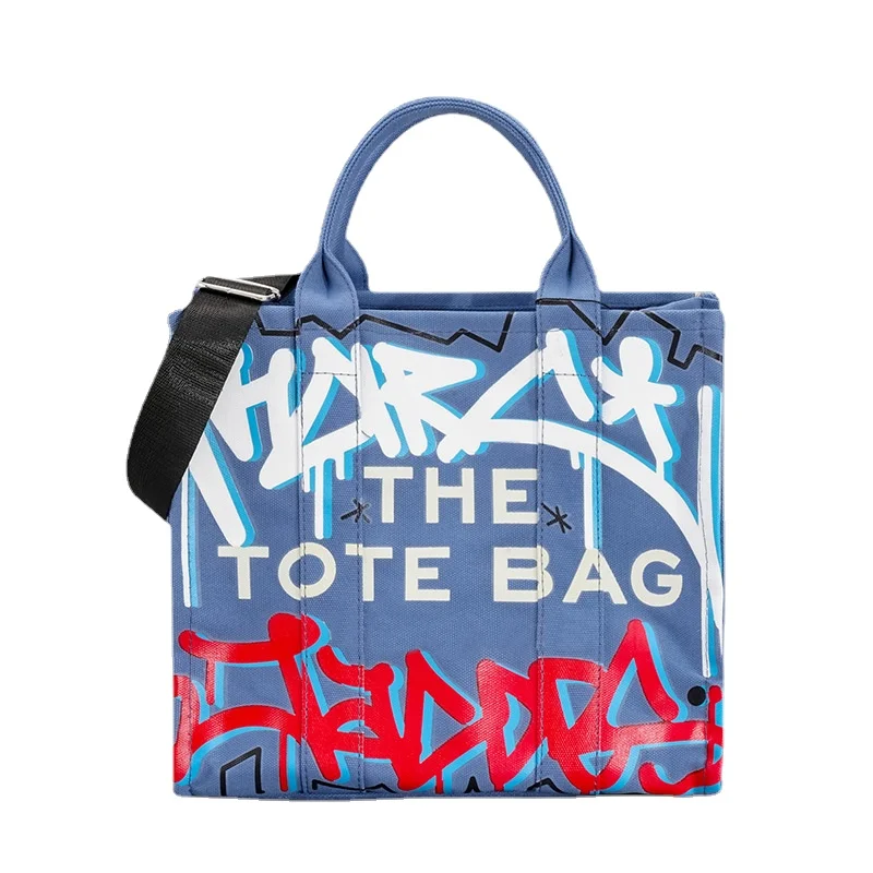 Designer Women Accessories Graffiti Tote Bag Luxury Brand L Never