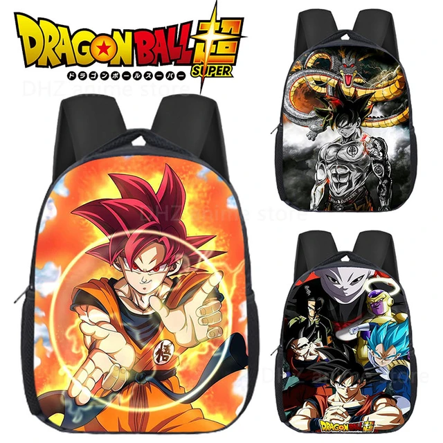 Dragon Ball Goku Large Backpack 18" School Travel Bag Vegeta