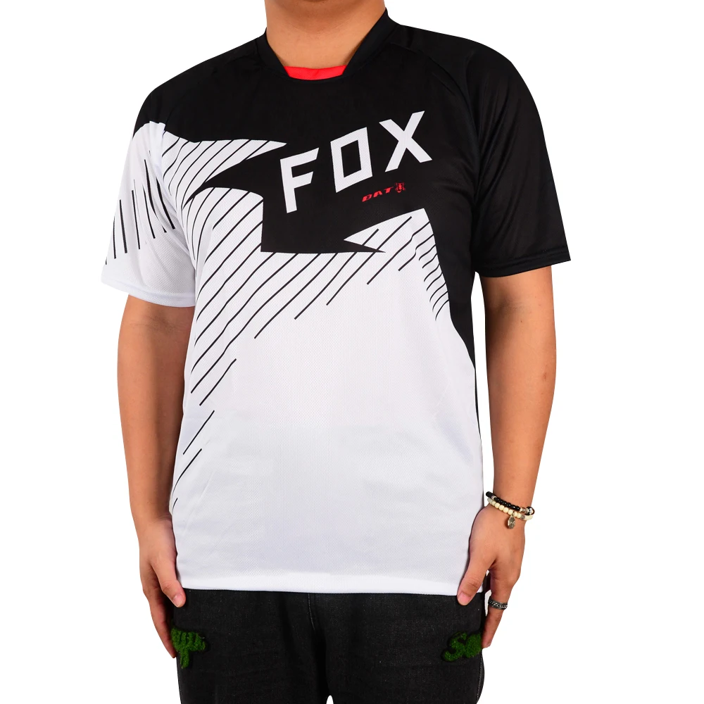 Cycling Jersey Men's Downhill BAT FOX MTB Mountain Bike Shirts Offroad DH Motorcycle Racing Off-Road Bicycle