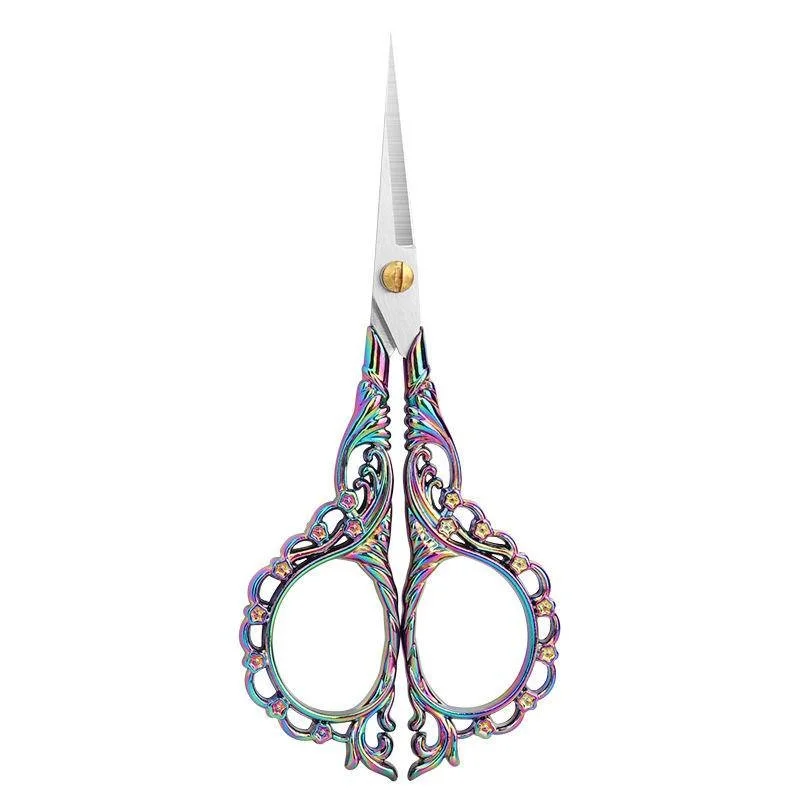 Embroidery Scissors Small Sharp Shears for Sewing Handicrafts Tool Craft  Art Needlework Yarn Thread Everyday Use Vintage Scissor - AliExpress