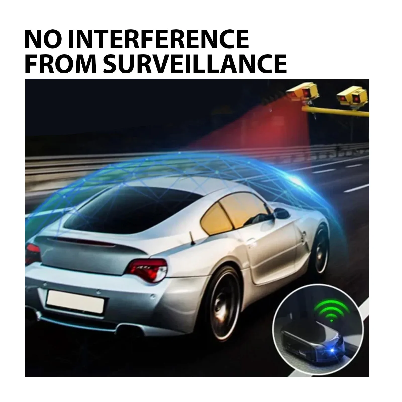 Car Obstruction Detector Rayhong Car Invisible Sensor Adjustable Obstruction Signal Coverage Portable Wireless Interference Detector For Vehicles