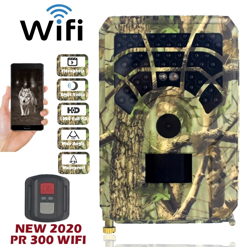 Wifi Wildlife Trail Hunting Camera 0.8s Trigger Time Scouting Cam Photo