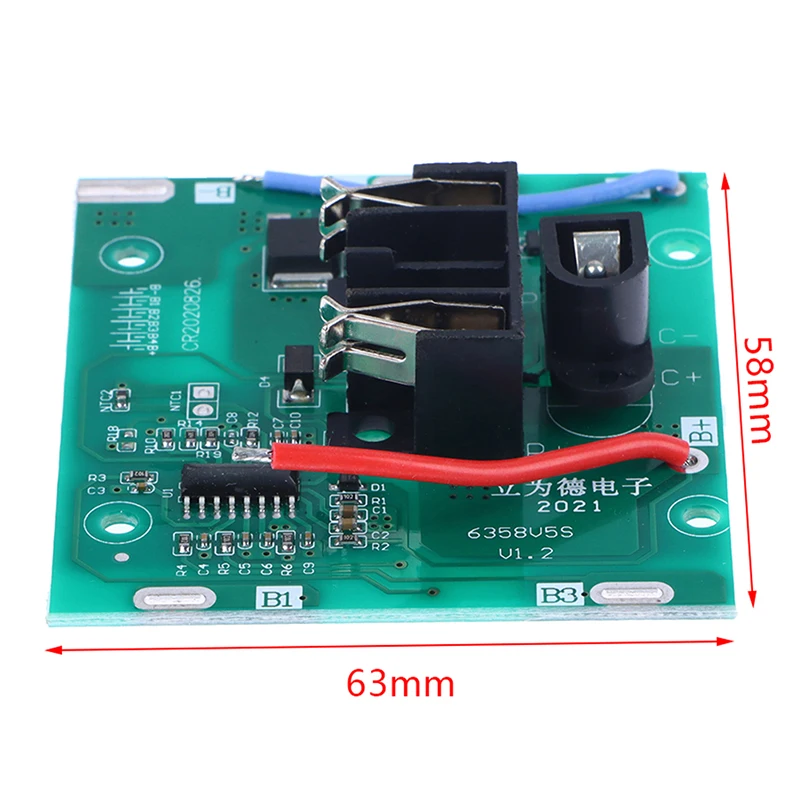 리튬 이온 배터리 팩, PCBA 2Mos 핸드 전기 드릴 액세서리, 5s Bms, 21V, 20A, 3.7V