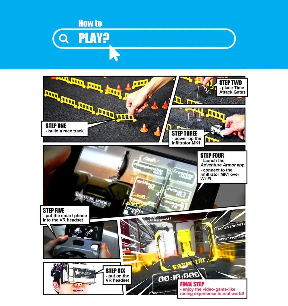 New 1.17km/h Mini VR Mixed Reality Video WIFI FPV RC Tank Car Armored Remote Control Off-Road Vehicles Model Kids Children Toys 3