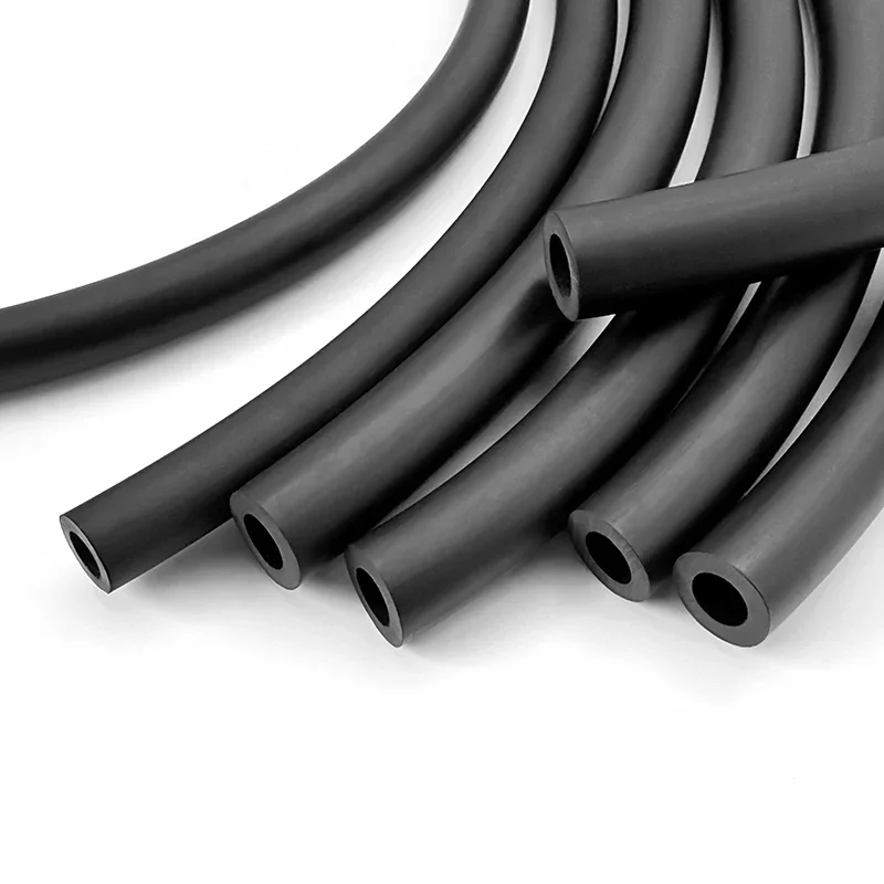 Hochtemperatur-FKM-Viton-Gummischlauch, schwarz, 50cm/1/2/3/5M, ID 2-4-6-8-10-12-14mm, öl- und korrosionsbeständig, alterungsbeständig, Kraftstoffzuführschlauch – Detail 6