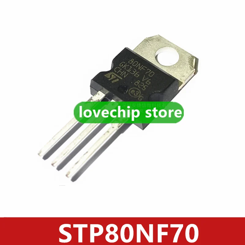 Оригинальные чипы STP80NF70 80NF70 TO-220 трубка с полевым эффектом 80A 70V посылка TO220 |