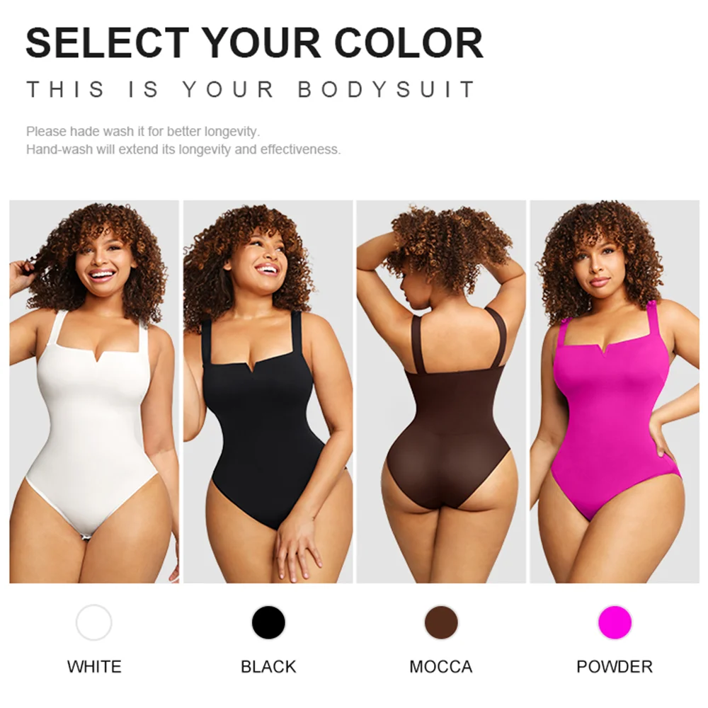 Fajas Colombia Backless Bodysuit Thong Shapewear Waist Trainer Body Shaper Sexy  Tummy Control Underwear