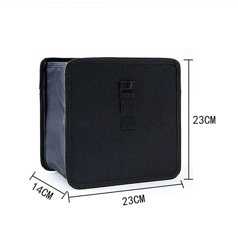Car trash can 1PC Car Mounted Portable Hanging Garbage Basket Rear Storage Compartment Waterproof Bin Storage Box