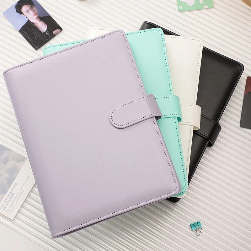 Binder Photocards A5 Photo Card Binder Kpop Idol Card Collect Book Binding Machine Picture Albums Storage Album Stationery