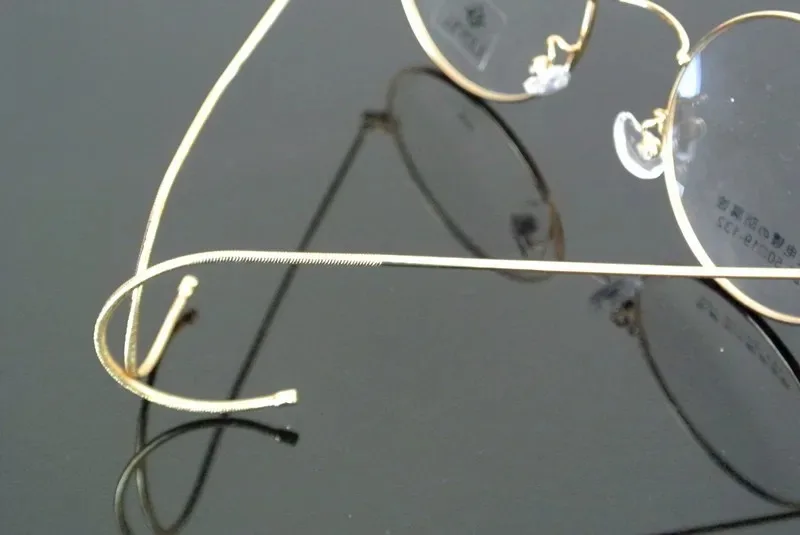 Vintage Round Eyeglasses - Small Round Glasses with Alloy Frame & Mirror Coating Lenses
