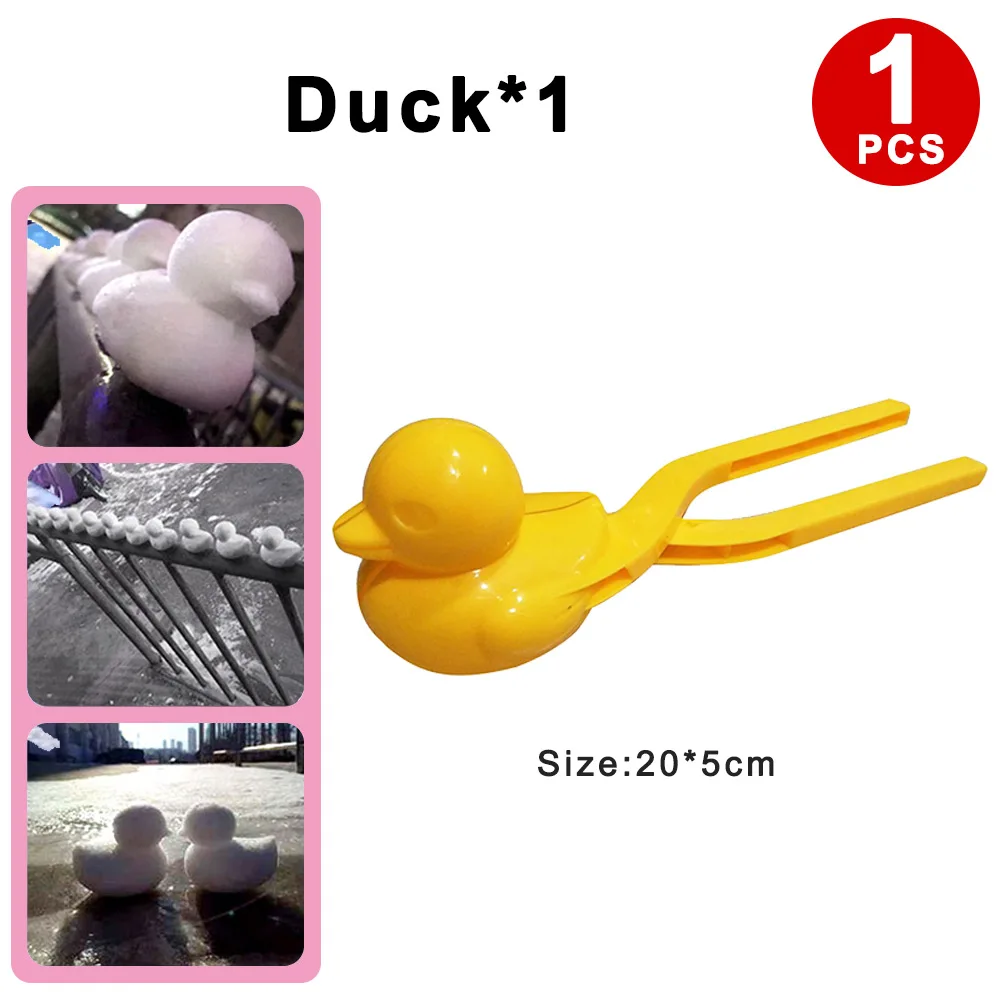 12 Stks Sneeuwballenmaker Tool Winter Sneeuw Speelgoed Kit Sneeuwballenmaker Tool Speelgoed Voor Kinderen Peuters Volwassenen Buiten Sneeuw Zand Mallen Zzy
