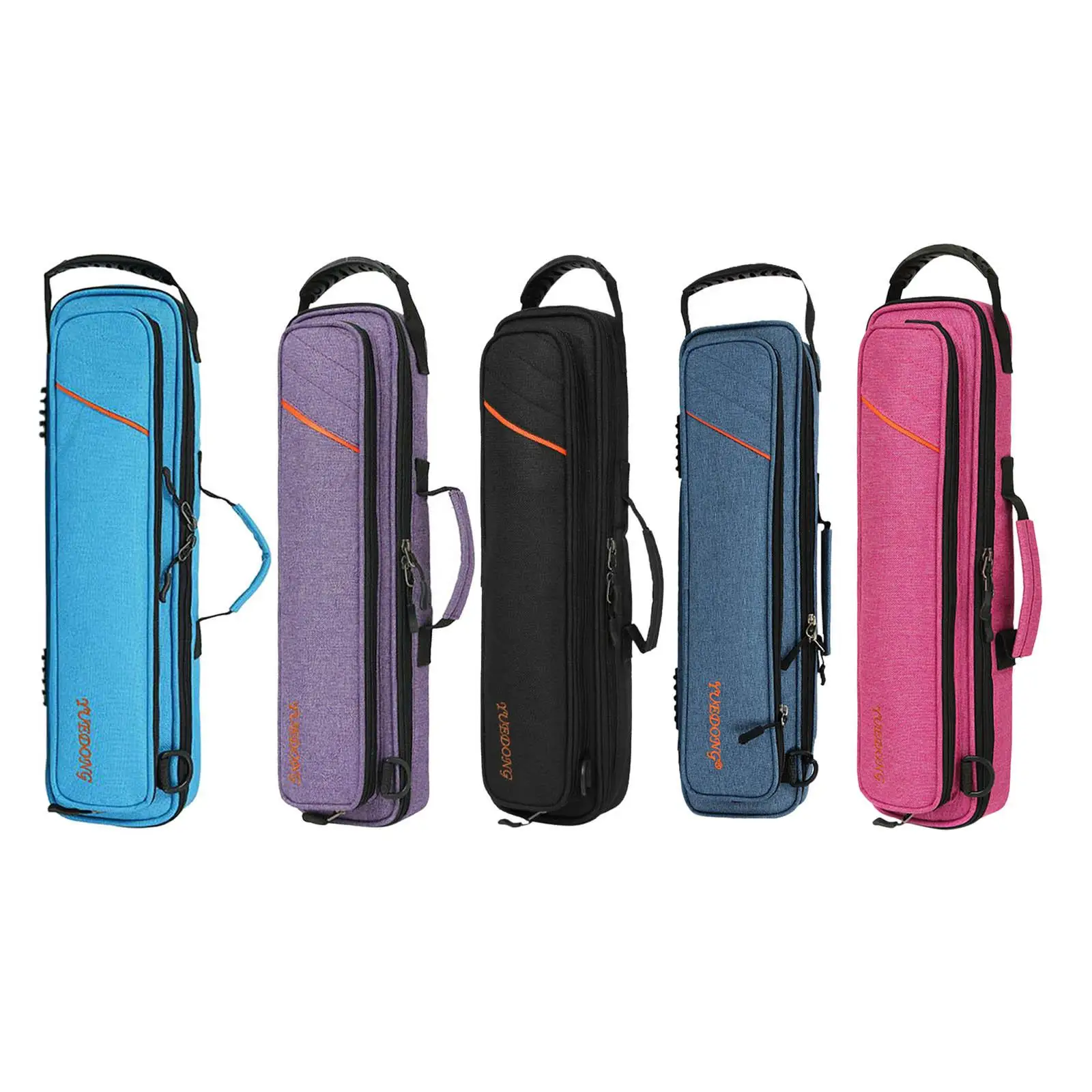 Flute Bag Portable Waterproof Oxford Cloth Instrument Bag Flute Backpack Musical Instruments