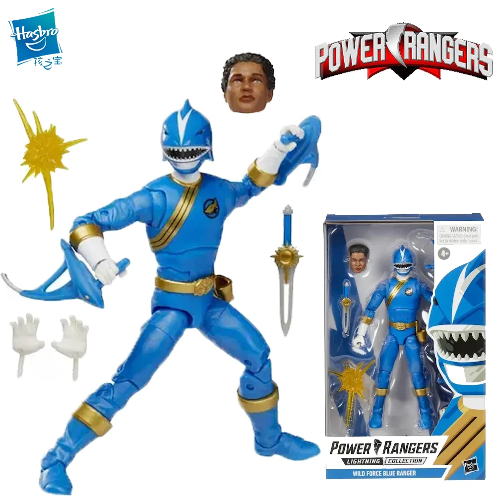 

Hasbro Power Rangers Lightning Collection Lost Galaxy Green Ranger 6-Inch Premium Collectible Action Figure Toy and Accessories