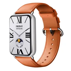 Premium Leather Strap Replacement for Smartwatches - Elegant and Durable Watchband Bracelet (2)