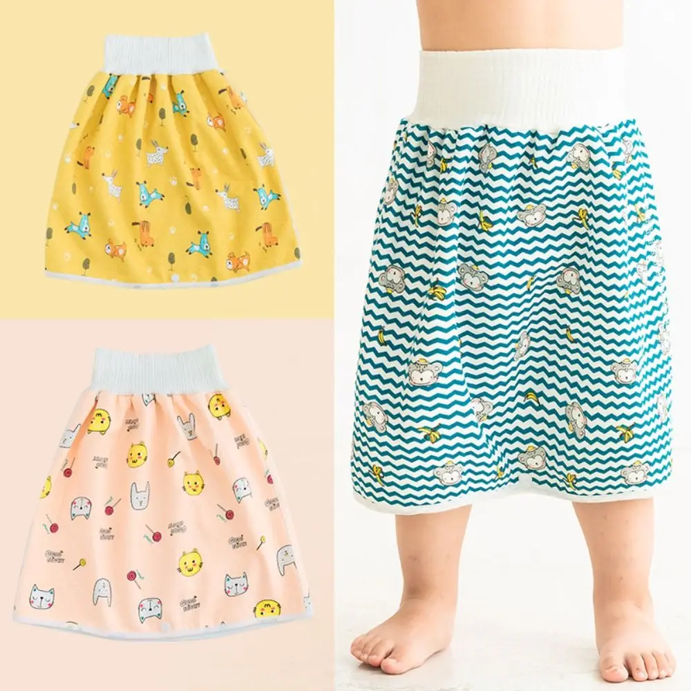 

Baby Nappies Nappy Changing Cotton Pant Skirts Cloth Diapers 2 in 1 Diaper Training Pants Baby Diapers Sleeping Bed Clothes