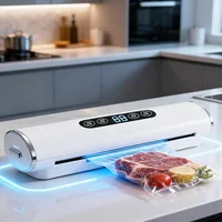Professional Vacuum Kitchen Sealing Machine Sealer for Food Vacuumor for Products  Cuisine Packaging Plastic Bag Sealant 1