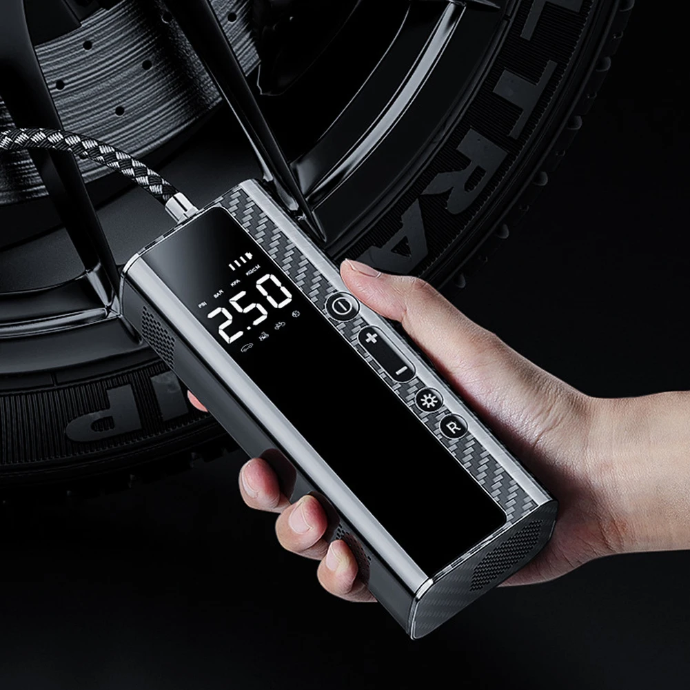 �ڵ��� Ÿ�̾� ���� �̴� Ÿ�̾� ��â��, 2000mAh, 150PSI �޴�� ���� �����, LED ����, ���� ��â�� ����, ������ ���÷���