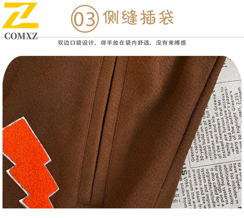 EiAO  Jacket  Men's Korean Style Windproof Waterproof Autumn Winter Coat for Hiking Camping Fishing Trendy Casual Outerwear 2025