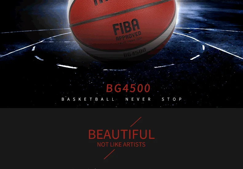 Description Picture 4 of itemOfficial BG4500 Molten leather Basketballs Sandard Size 7 ball,Professional Indoor and outdoor training basketball ball
