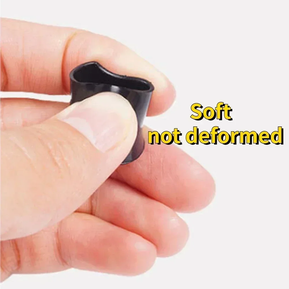 2-20pcs Silicone Heel Protectors Stoppers Latin Stiletto Dancing Covers Antislip High Heeler Bridal Wedding Shoes Accessories