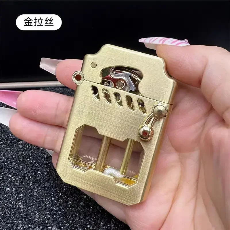 Zorro Kerosene Lighter Cyber Mecha Rocker Transparent Bin
