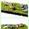 1pc Artificial Grass Turf Miniature Terrain Landform Mountain Moss Lichen Vegetation Landscape Garden Decoration Diorama Scenery 4