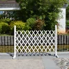 Wooden Fence Trellis Painted Garden Decoration Trellises Easy Installation Fence Trellis for Gates 5