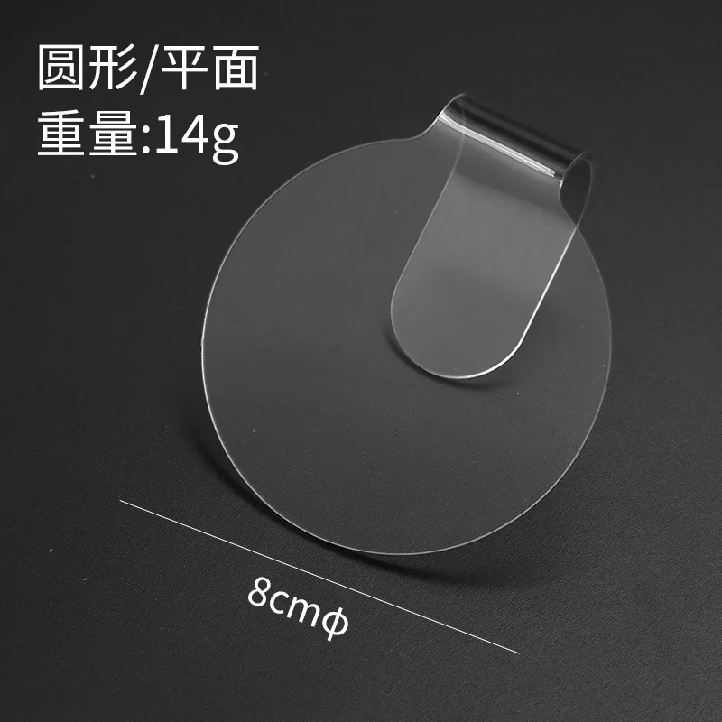 Makeup Mixing Palette, Handheld Palette Clear Acrylic Nail Art Acrylic Nail