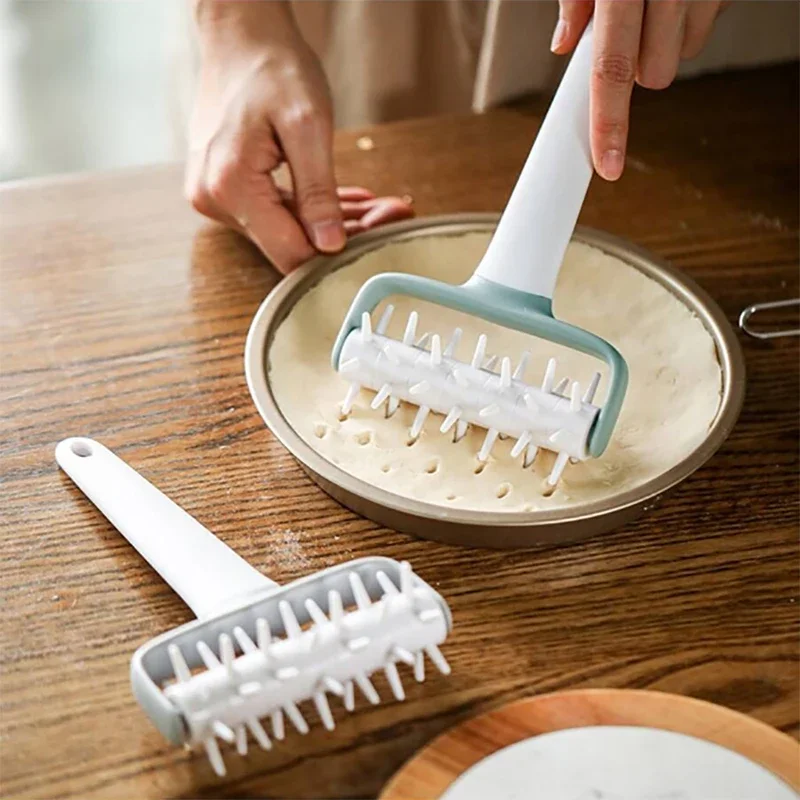 Pizza dough needle puncher 1pc Kitchen Baking Bread Dough Rack Exhaust Bread Puncher Multi functional Baking Tool
