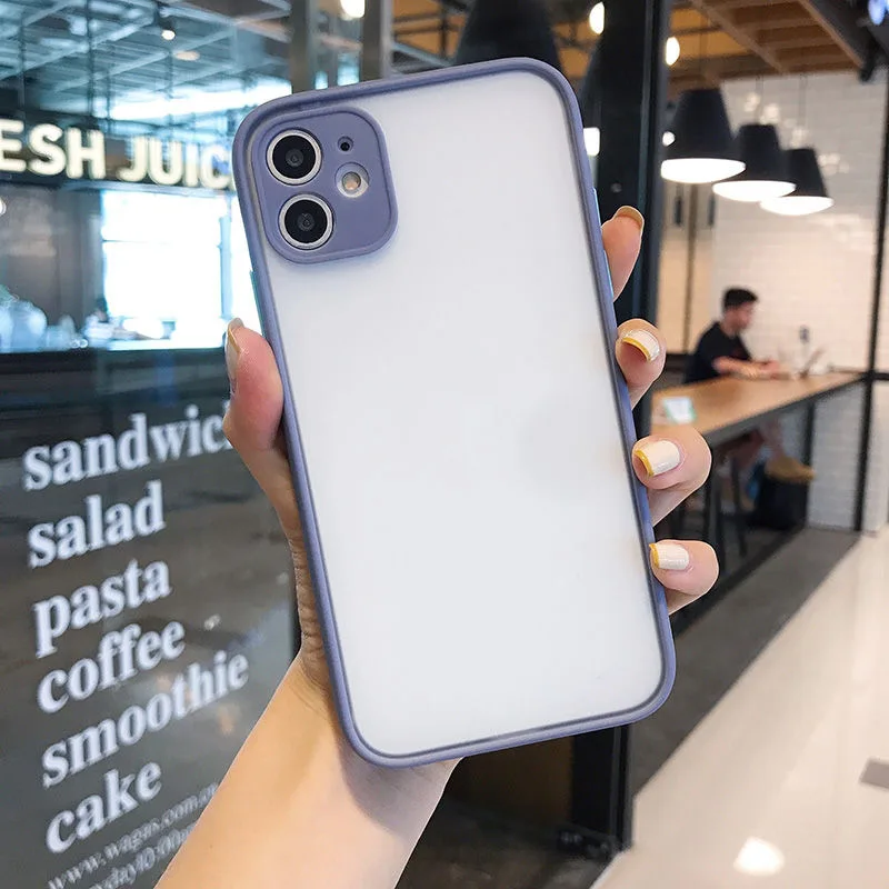 

Пылезащитный Роскошный Матовый полупрозрачный чехол для iPhone 12 Pro Max, 60 шт., чехол для телефона, противоударный защитный чехол из ТПУ, оптовая продажа
