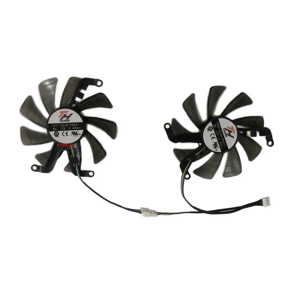 Setventilador Placa de Vídeoventilador de Placas Gráficaspara Rtx 3060tith9215s2h-paa01 Fy09015m12lpapara Palit Rtx 3060 Dual Ocpara Palit Rtx 3060ti Dual oc V1para Palit Rtx3050 Dual oc Peças - Imagem 5