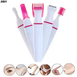 5 in 1 Women Face Underarm Hair Removal tool Mini Female Shaver Eyebrow Trimmer Multifunction Electric Epilator