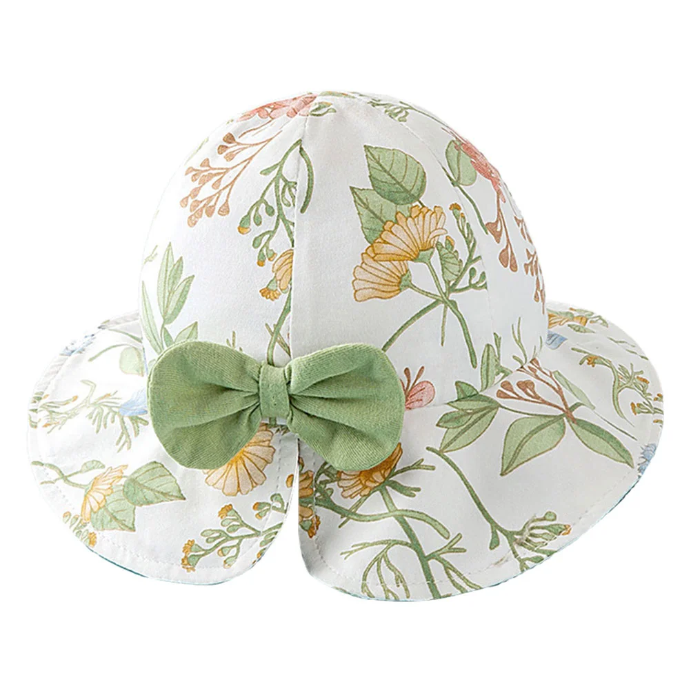 

Baby Hat Sun Protection Beach Fisherman Wide Brim Cotton Hats Toddler Cap UV Caps