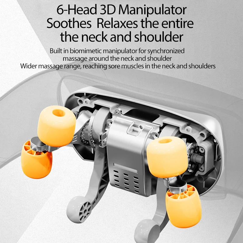 Masajeador cervical multifuncional hombro cuello compresa caliente Trapezius masajeador muscular