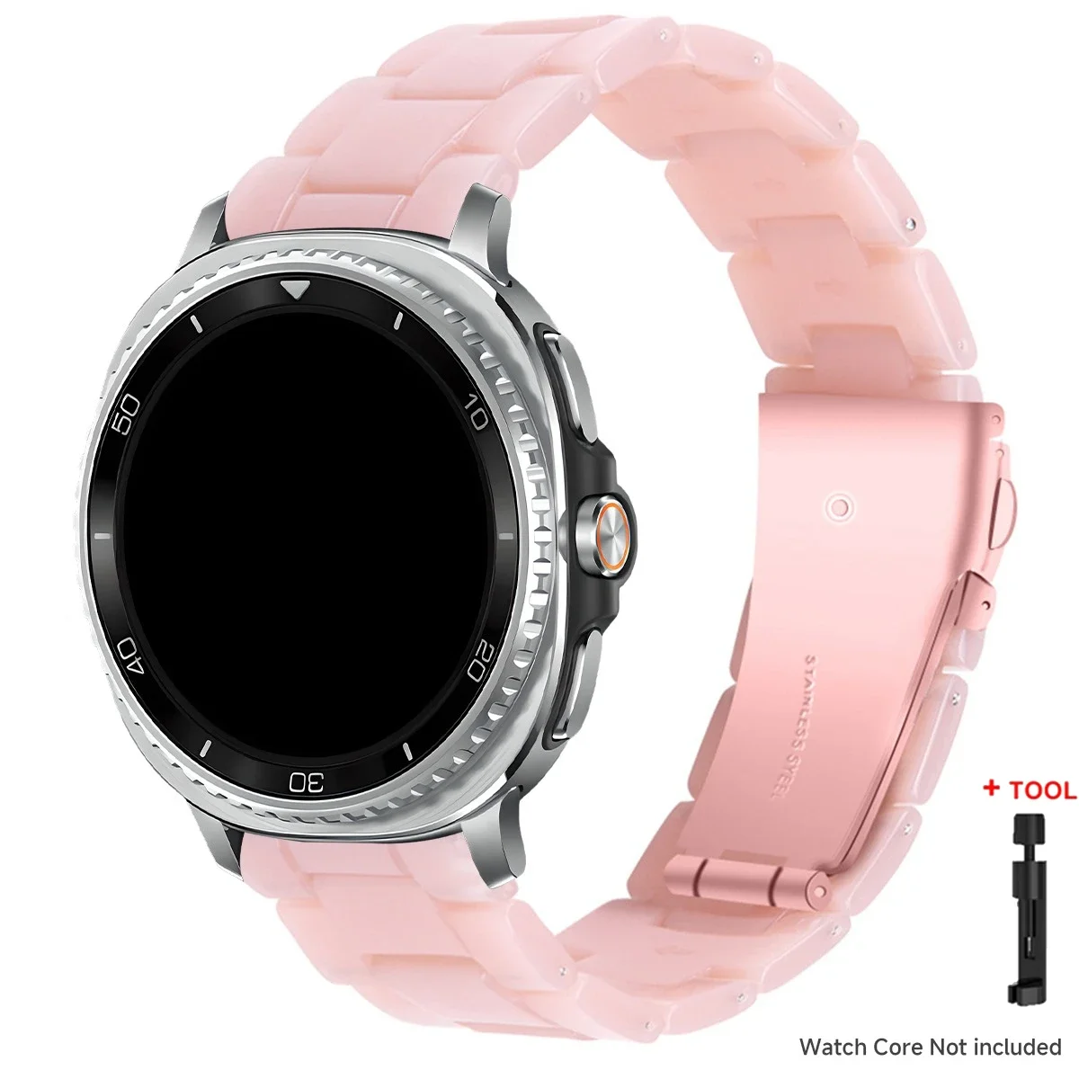 Transparent Resin Band Women's Bracelet Strap