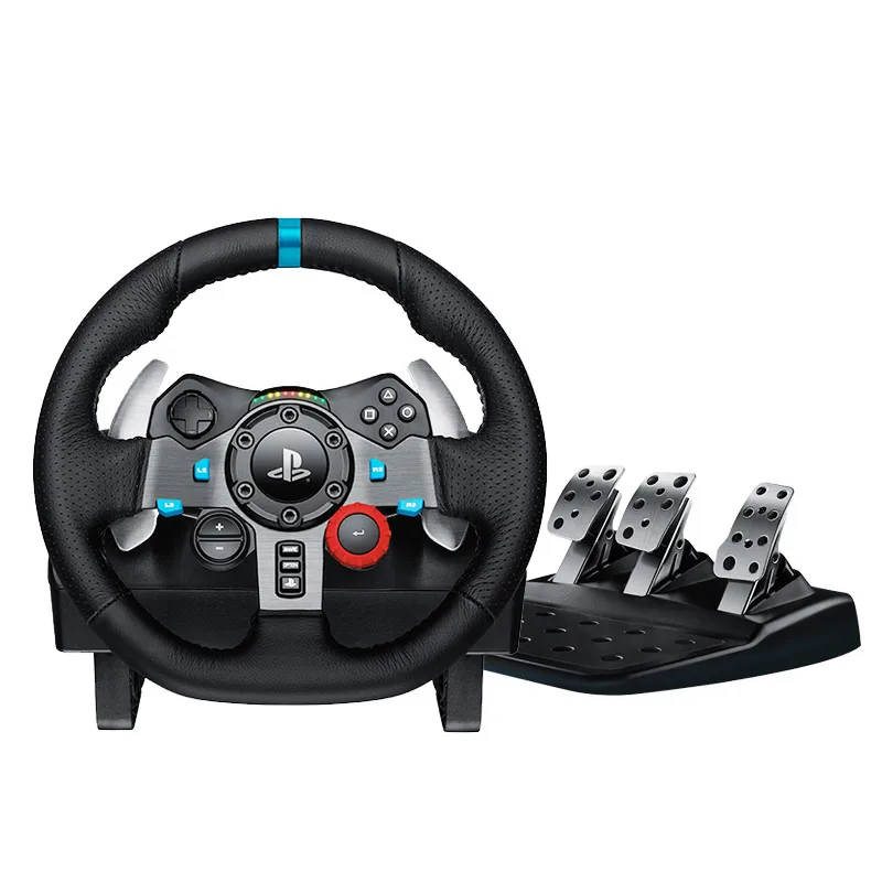 Logitech-g29 pc/ps4レーシングカーコントローラー,900度 ...