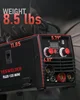 YESWELDER 135Amp 110V Gasless MlG Welder,FLUX-135MINI Flux Core MlG/Lift TlG/Stick 3-in-1MlG Welding Machine 3