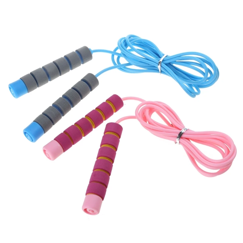 

2PCS Skipping Rope Adult Jumping Rope Adjustable For Kids Men Women Jump Rope For Exercise Fats Burning Workout Home or Gym