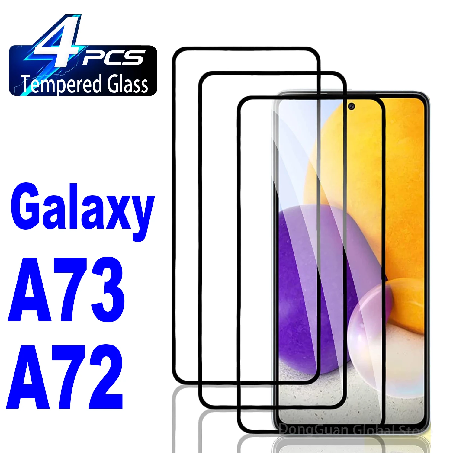 Glass Screen Protector Glass Glass Film 4pcs High Glass Samsung