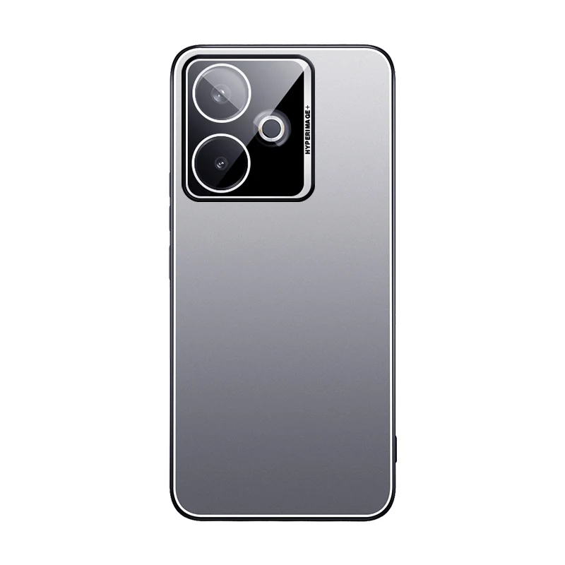 Sleek Aluminum Alloy TPU Soft Lens Integrated Anti-Slip Phone Case