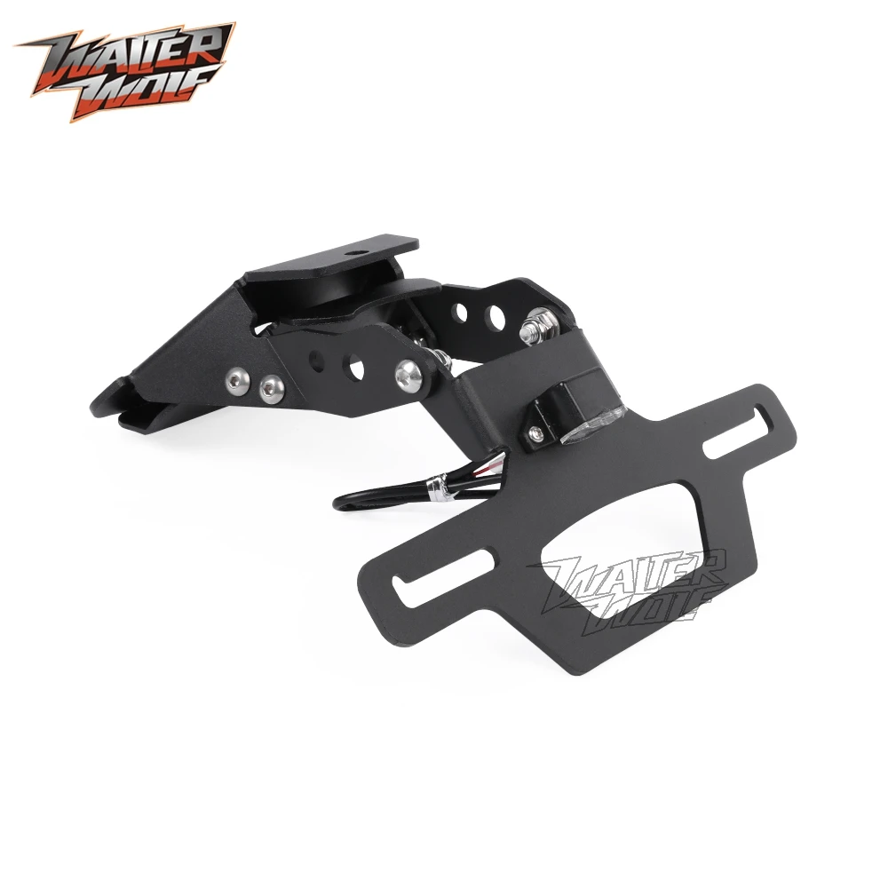 Registration Frame Bracket Tail Tidy Fender Eliminator Kit License